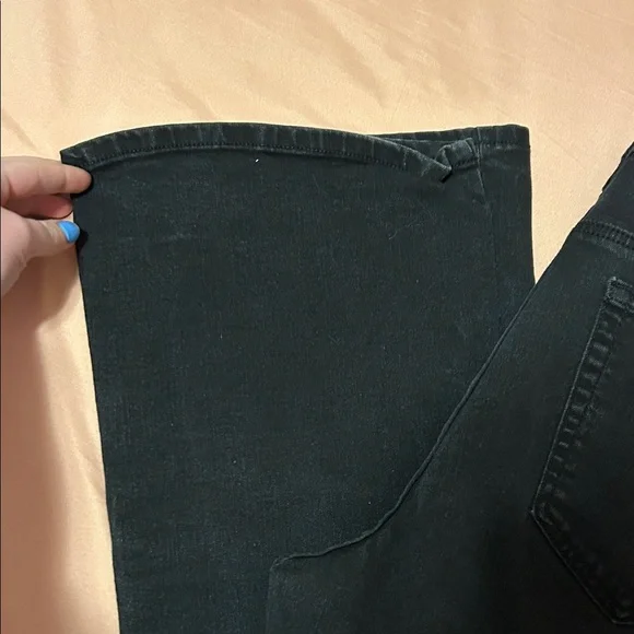 Seven7 Women's Black Flare Jeans - Picture 4 of 5